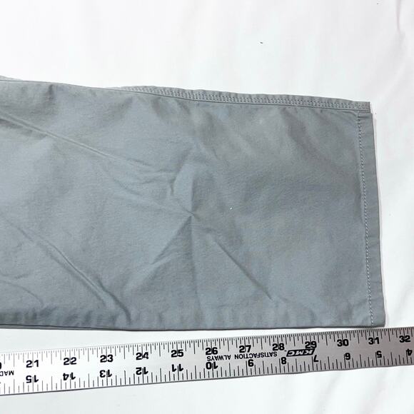 Vans Chino Pants Mens 32x31 Storm Gray Straight Stretchy Fit Skate Casual New - Picture 8 of 10